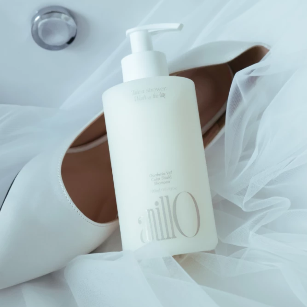 ANILLO Gardenia Veil Color Shield Shampoo 300ml - Шампунь для фарбованого волосся - фото №5